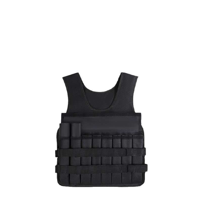 Adjustable weighted vest, breathable and invisible weighted equipment, unisex running sandbag vest, new style.