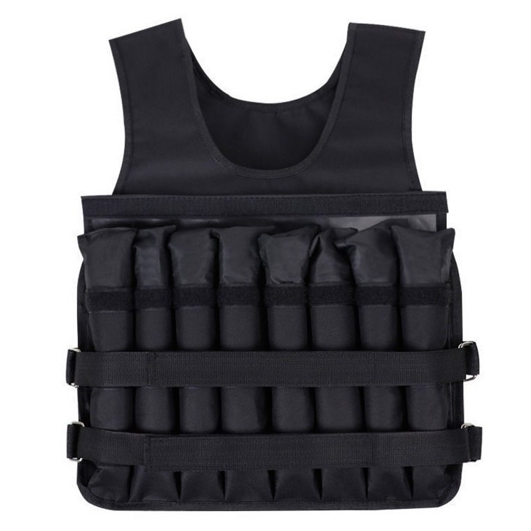 Adjustable weighted vest, breathable and comfortable weighted sports equipment, fitness products
