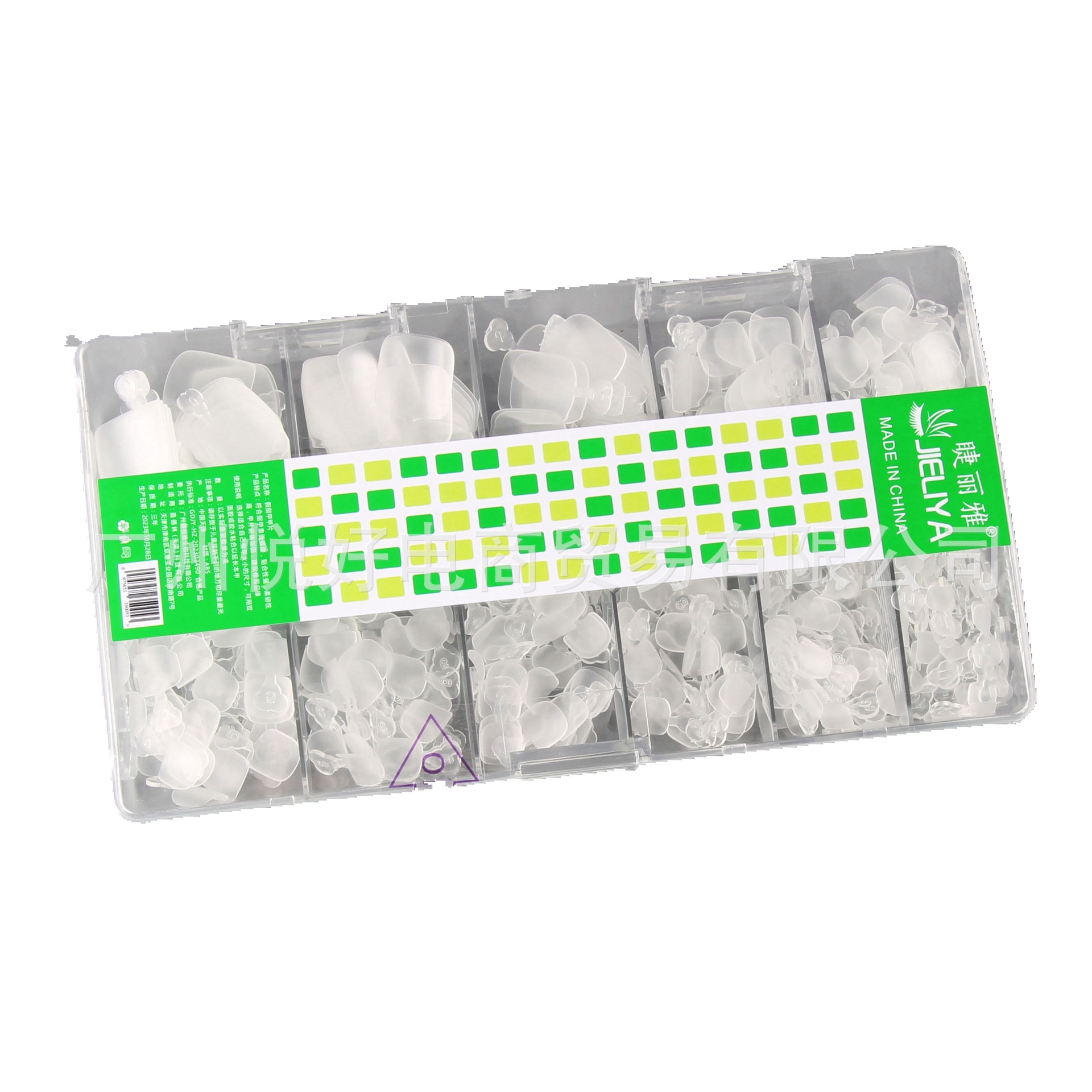 Nail art and toenail pieces, seamless full application, high-transparency toe patch, order number supplement, no need for engraving and grinding, ultra-thin frosted style, specially designed for opening stores