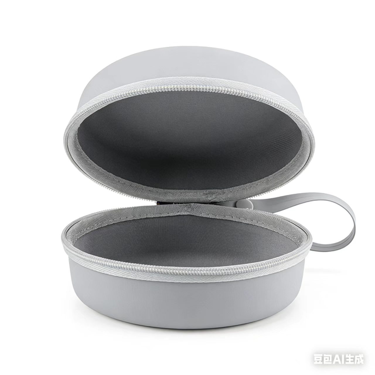U-shaped pillow storage box, portable memory foam U-shaped neck pillow compression storage box for outdoor travel, EVA handheld storage box.