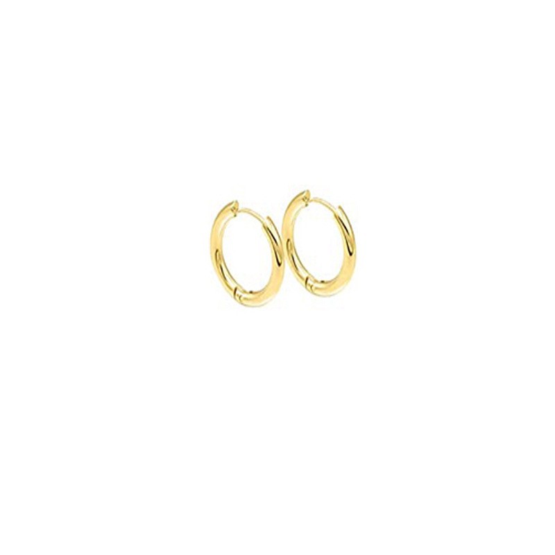 Exquisite and compact 304 stainless steel earrings for men, suitable for cross-border trade and export. (Hoop earrings, unique style)