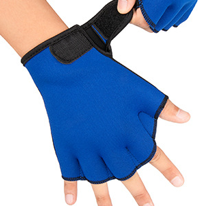 Swimming gloves, duck foot imitation diving gloves, swimming fins, swimming training diving gloves