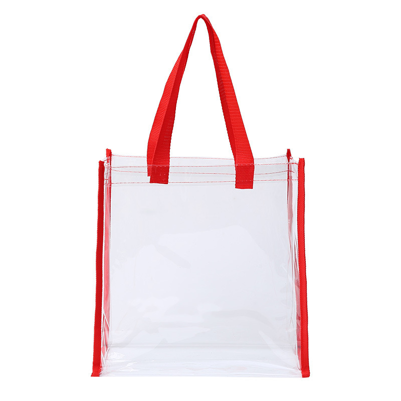 New pvc hand-held swimming bag, cosmetic storage, multi-functional waterproof transparent toiletry bag, large-capacity beach bag