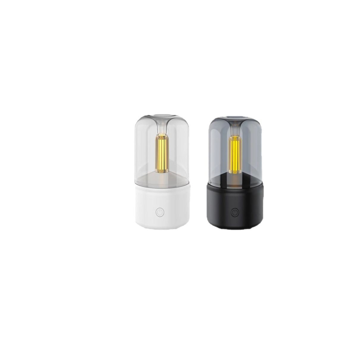 New creative candlelight aroma diffuser, usb plug-in desktop ambient light, air conditioner, home moisturizing humidifier, cross-border