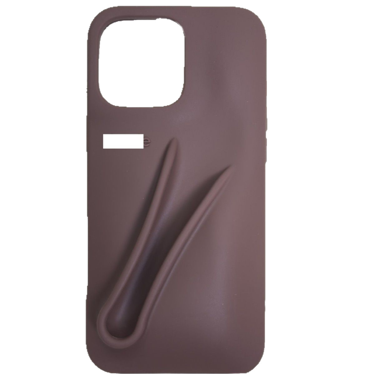 High-quality Hailey Rhode-inspired silicone lip gloss, compatible with Apple iPhone 15 Pro and iPhone 16 cases.