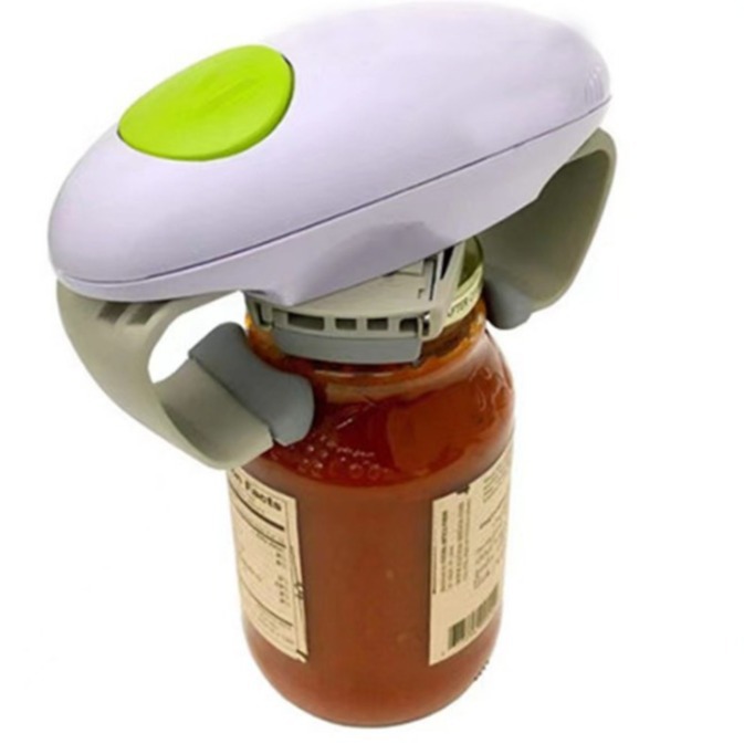 Household kitchen tools, electric double-ear can opener, bottle opener, one-click automatic bottle cap opening, cross-border supply