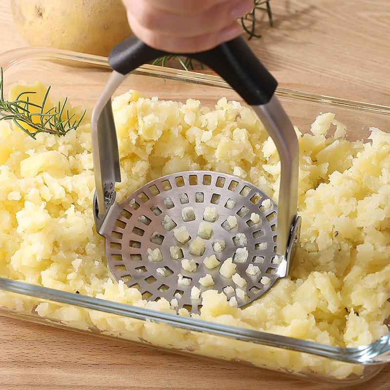 Preferred potato mash maker, stainless steel, manual, for baby food, household kitchen tool, potato puree maker
