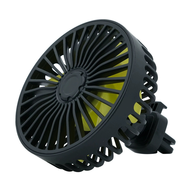 Mini car fan with usb interface, 12v electric fan, 24 large truck wind power, single-head small electric fan for automobiles