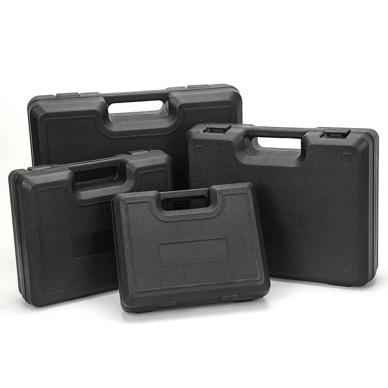PE blow-molded toolbox, hardware flashlight tool box, auto repair tool wrench set, three-in-one storage box, blow-molded case