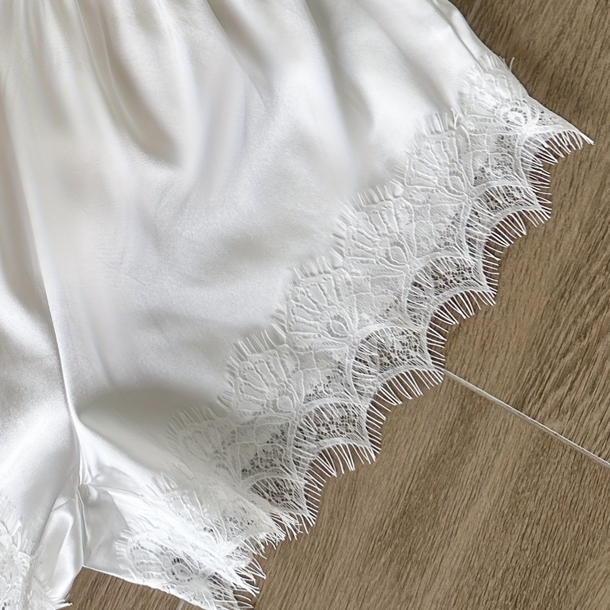 Pure desire style pajama women's summer thin halter shorts lace two-piece set Sexy padded home wear wholesale