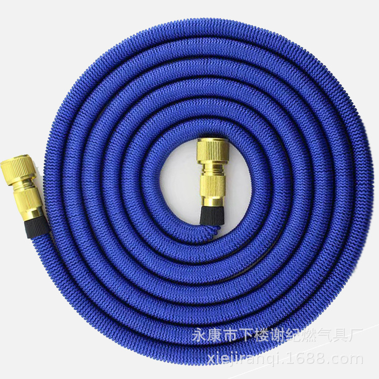 Extendable water hose, car wash water gun, water pump, car sprayer, and plant watering kit for home use.