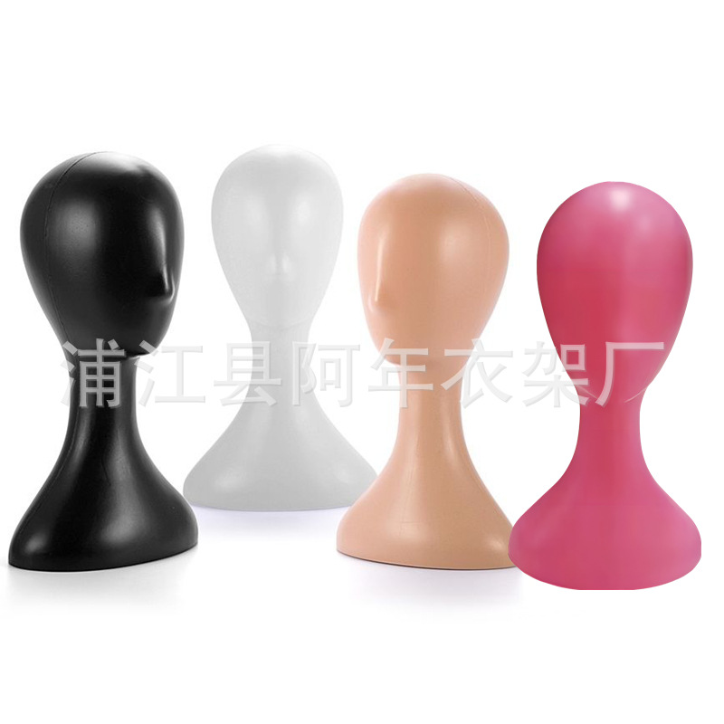 Wholesale and on-demand jewelry display, wig stands, unmade-up mannequin heads, hats and scarves display, mannequin photography props