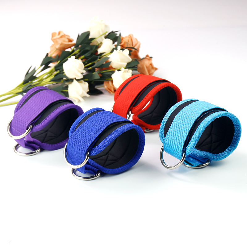 Ankle straps, Taekwondo leg strength training sports protective gear, weighted assist straps, ankle rings, ankle buckles, dumbbells