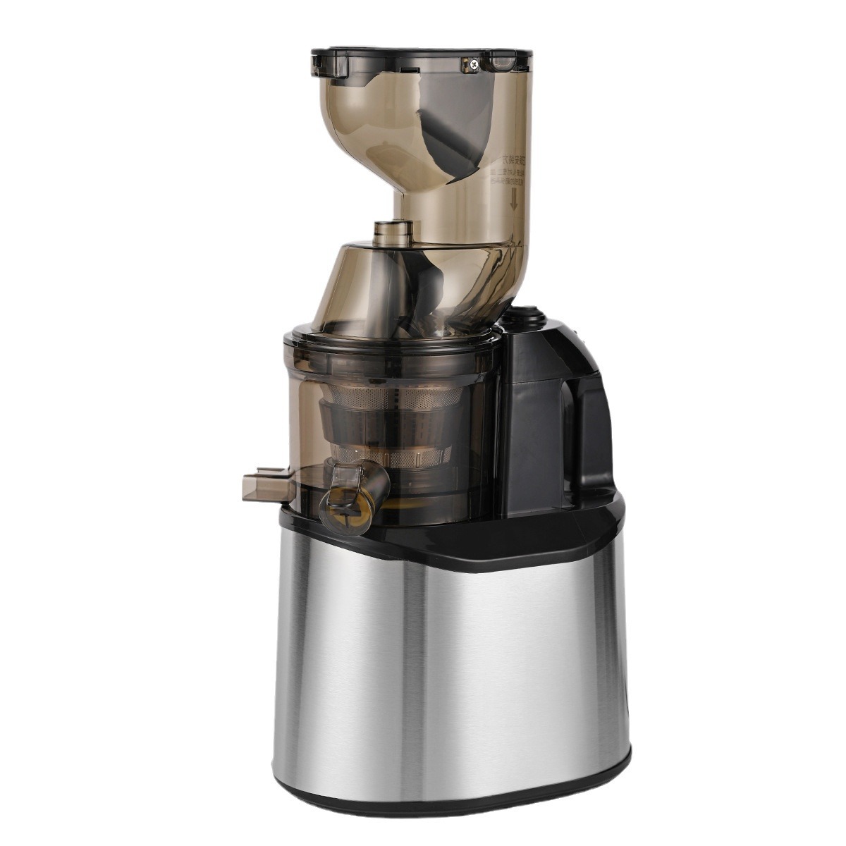 Stainless steel large-diameter juicer, household stand separation juicer, automatic multi-functional juice maker, cross-border wholesale