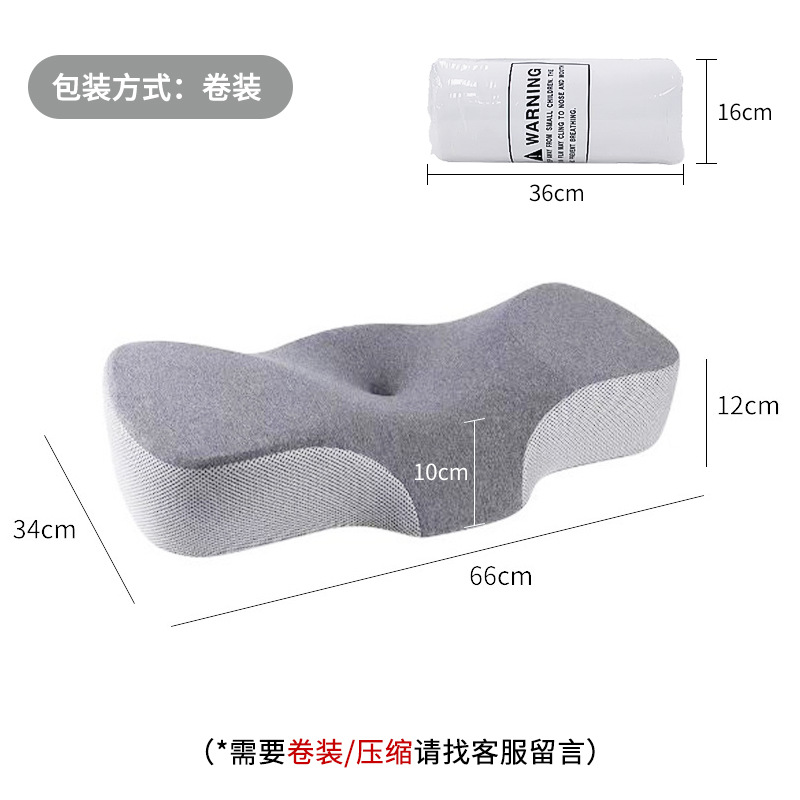 Pillow Island Rectangular Memory Foam Pillow 10A Antibacterial and mite-repellent Cervical pillow Slow Rebound Non-collapse Memory pillow wholesale