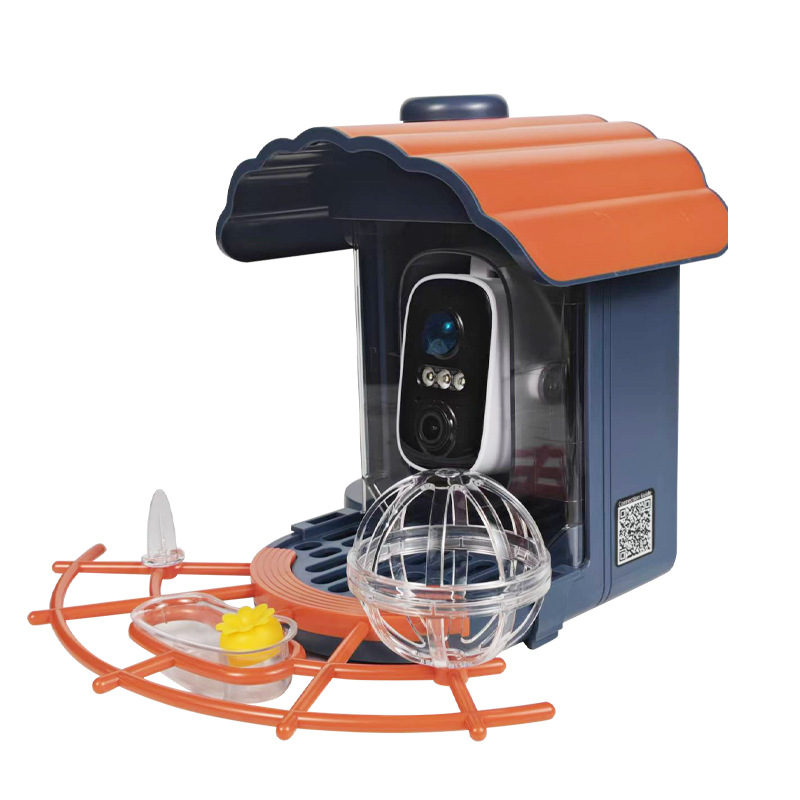 Cross-border bird feeder camera solar-powered hummingbird feeder visual remote control pet smart bird feeder