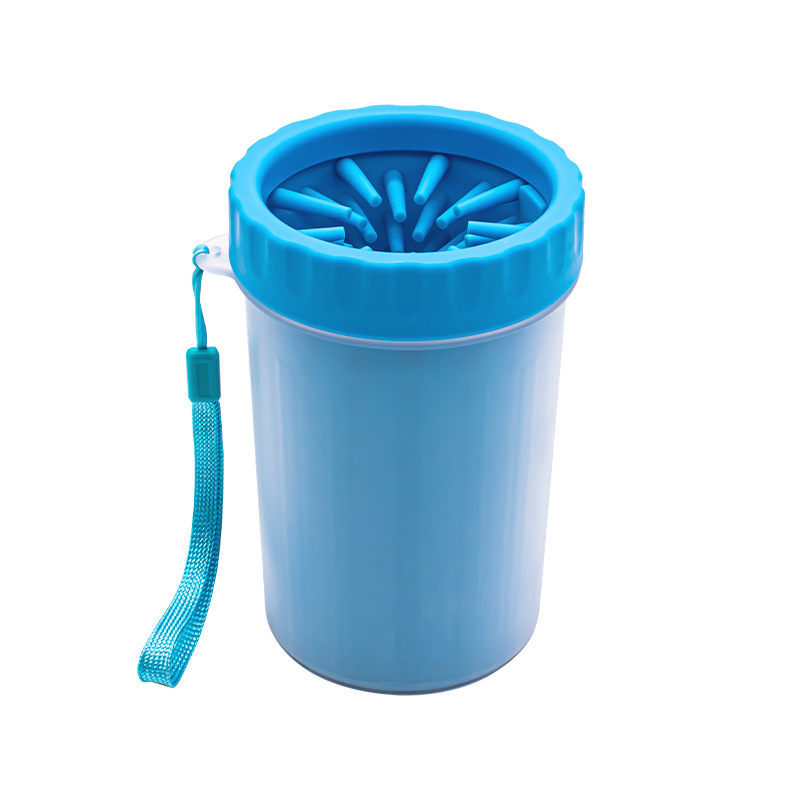 Silicone pet paw wash cup, detachable dog paw wash, dog cleaning supplies, large size for outdoor use.
