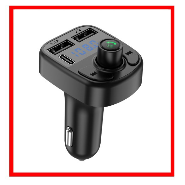 Hot-selling X8 car in-car Bluetooth receiving and transmitting MP3 player, cross-border dual USB charging FM transmitter