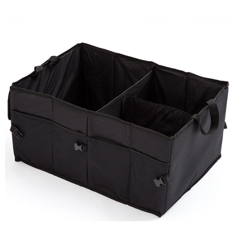 Car trunk storage box, car accessories, foldable large bag, car storage box, camping car storage box