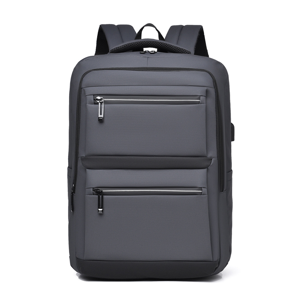 2025 New Lightweight Large Capacity Business Backpack, Simple College Student Schoolbag, Multifunctional Casual Travel Shoulder Bag