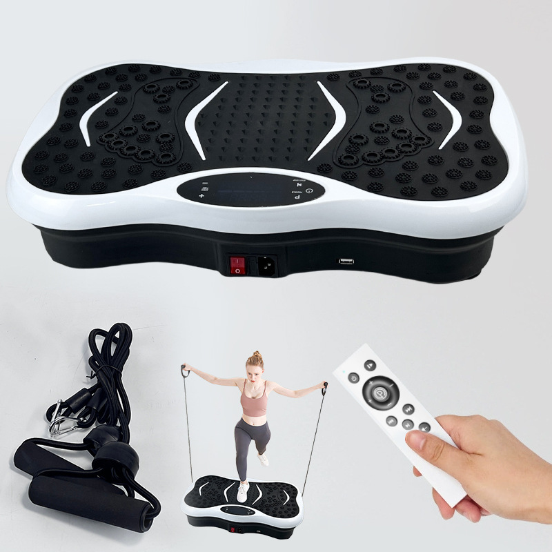 Cross-border exclusive home lazy fat-burning machine, fitness rhythm shaking machine, vibration body shaping and fat-burning machine, exercise and fitness equipment