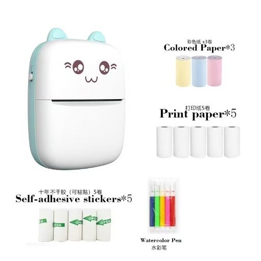 Cross-border Mini C9 Portable Printer: Photo Search for Questions, Thermal Printing of Student Error Corrections