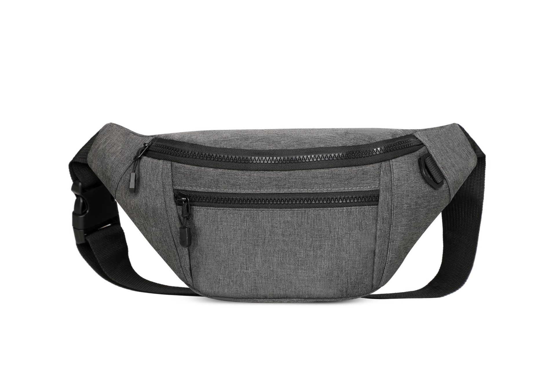 Hot-selling men's waist bag, outdoor waterproof crossbody bag, multi-functional fashion trendy sports waist bag, mobile phone bag.
