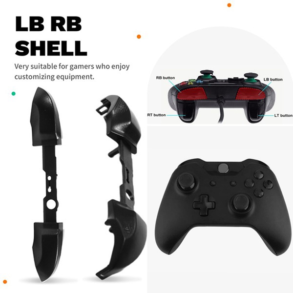 1 set of color: As shown in the picture material: ABS suitable for XBOX series S X LB RB keys XBO