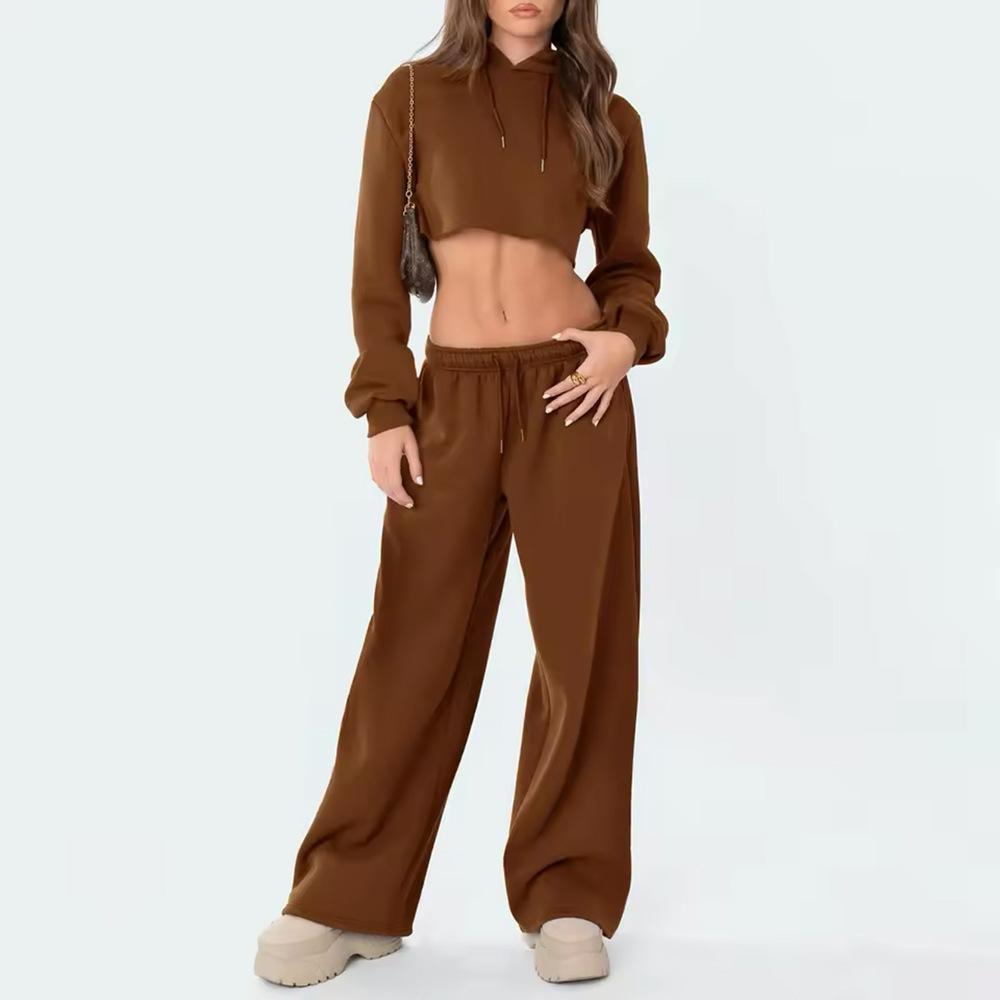 2026 Cross-border Foreign Trade Women's Casual Pants Spring New Style Sports Sweatpants Loose Trendy Versatile Straight Leg Long Pants