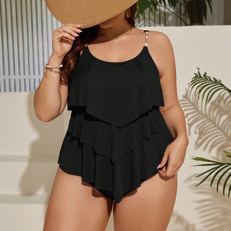 Plus Size Three-Strap Adjustable Sexy Slimming Bikini - New Arrival on Amazon AliExpress