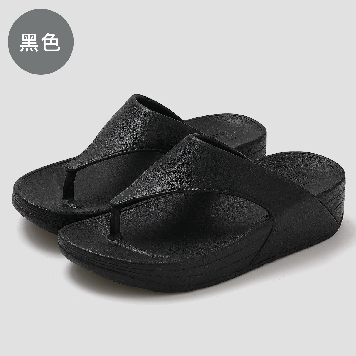 Women's flip-flops, summer outdoor wear, beach sandals, non-slip thong EVA slippers, wholesale.