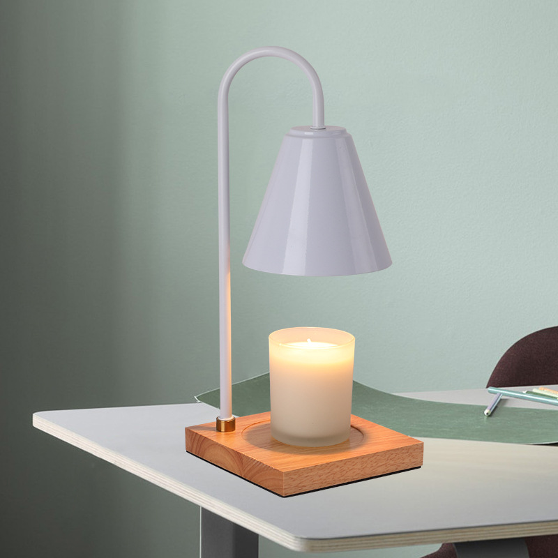 Macaron-themed bedside lamp, aromatherapy candle lamp, Instagram-worthy decorative table lamp, sophisticated bedroom lamp.