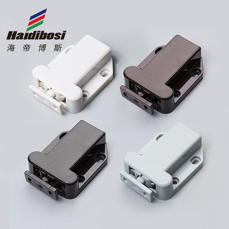 Beetle Self-locking device, fire cabinet door rebound device, door touch cabinet suction, invisible door, plastic bouncing press type touch bead
