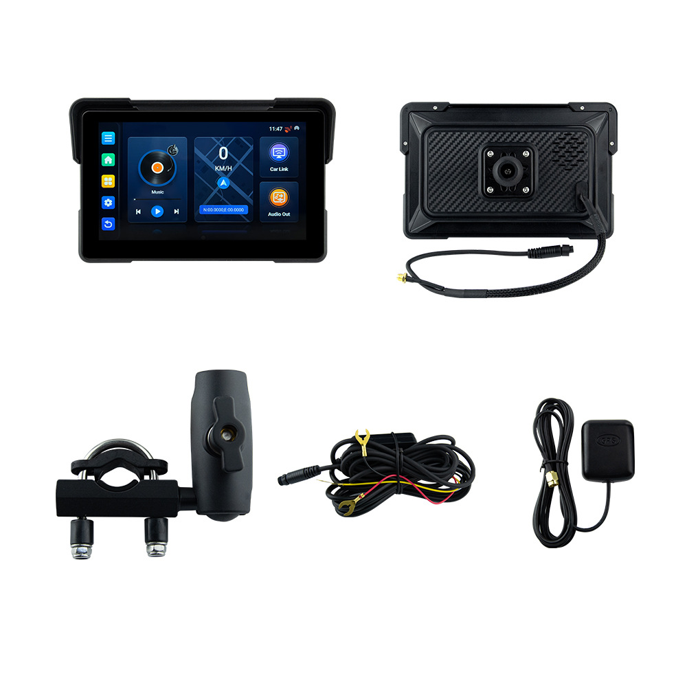 Android system WiFi version 7-inch motorcycle CarPlay portable navigation device