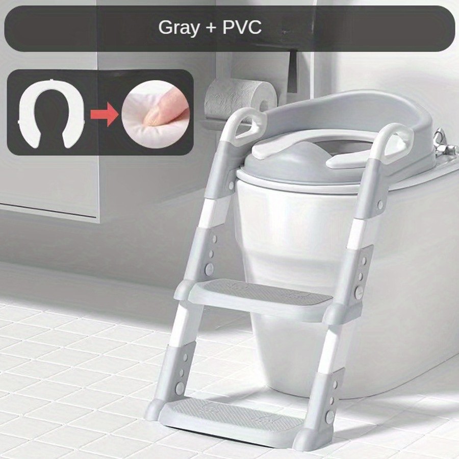 Multifunctional children's toilet, toilet seat holder for boys and girls, baby step-up toilet seat.