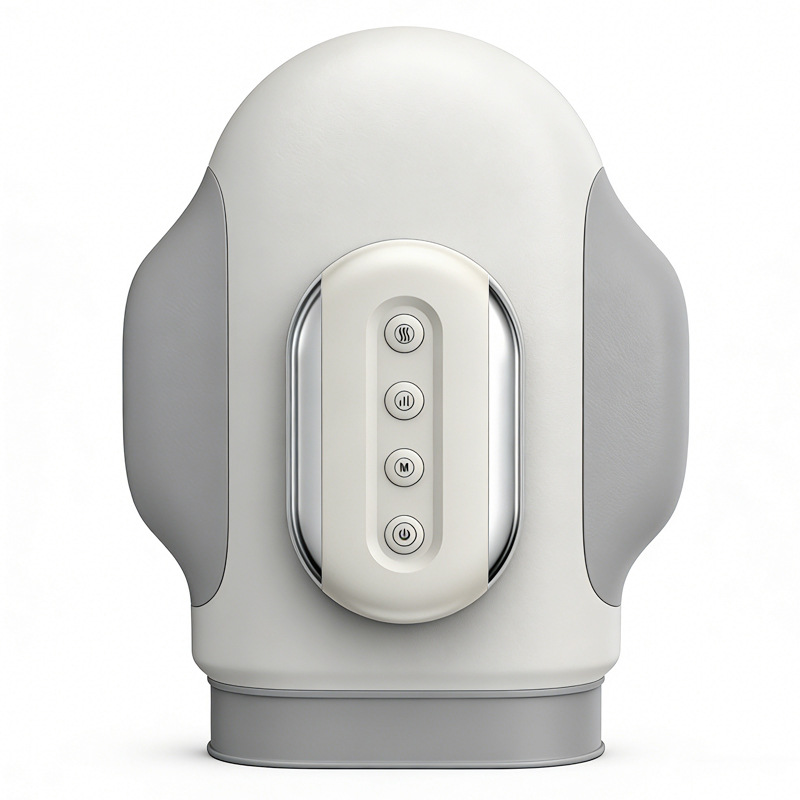 Electric intelligent hand massager with heating airbag, air pressure, finger massage, and multi-functional hand massager.