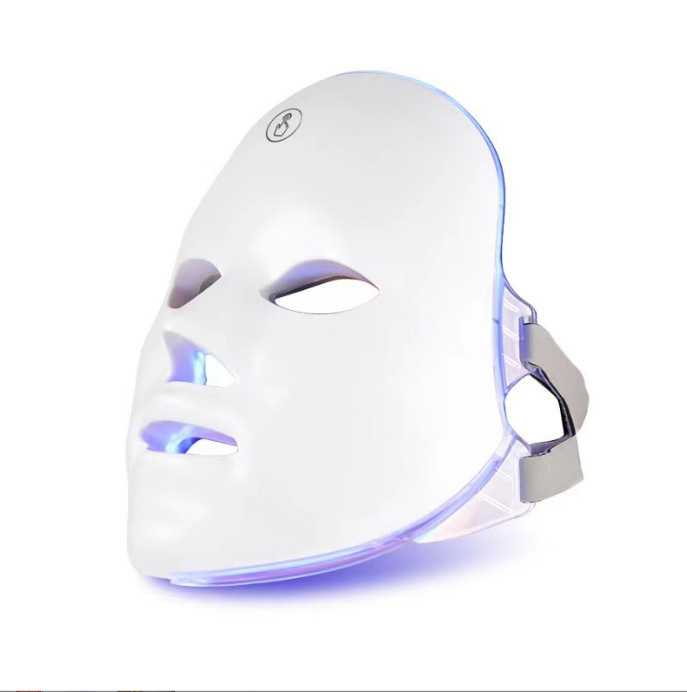 Factory wholesale of home led red and blue light whitening, acne removal, photorejuvenation and color light mask facial beauty device
