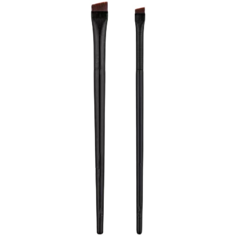 Blade-shaped eyeliner brush, angled aegyo sal brush, stiff bristle makeup brush, beginner-friendly portable eyeshadow brush for women, blade brush head.