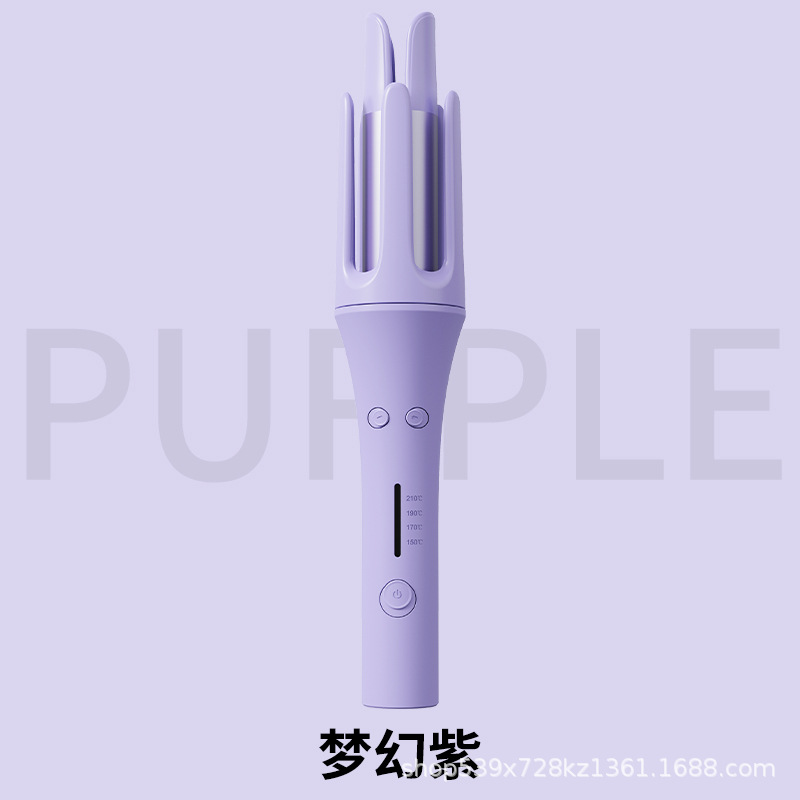 32mm Electric Hair Curling Iron with Large Waves, Negative Ions, Gentle on Hair, Water Wave Texture