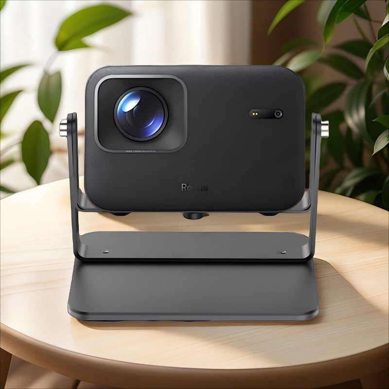 Dual-axis gimbal projector bracket, metal desktop, wall-mounted, ceiling-mounted, three-in-one bracket