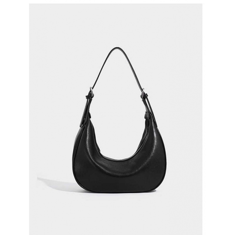 Summer New Arrival: Vegetable-Tanned Crescent Moon Hobo Bag for Women - Minimalist Style, Versatile for Commuters, Crossbody Bag, Shoulder Bag, Underarm Bag
