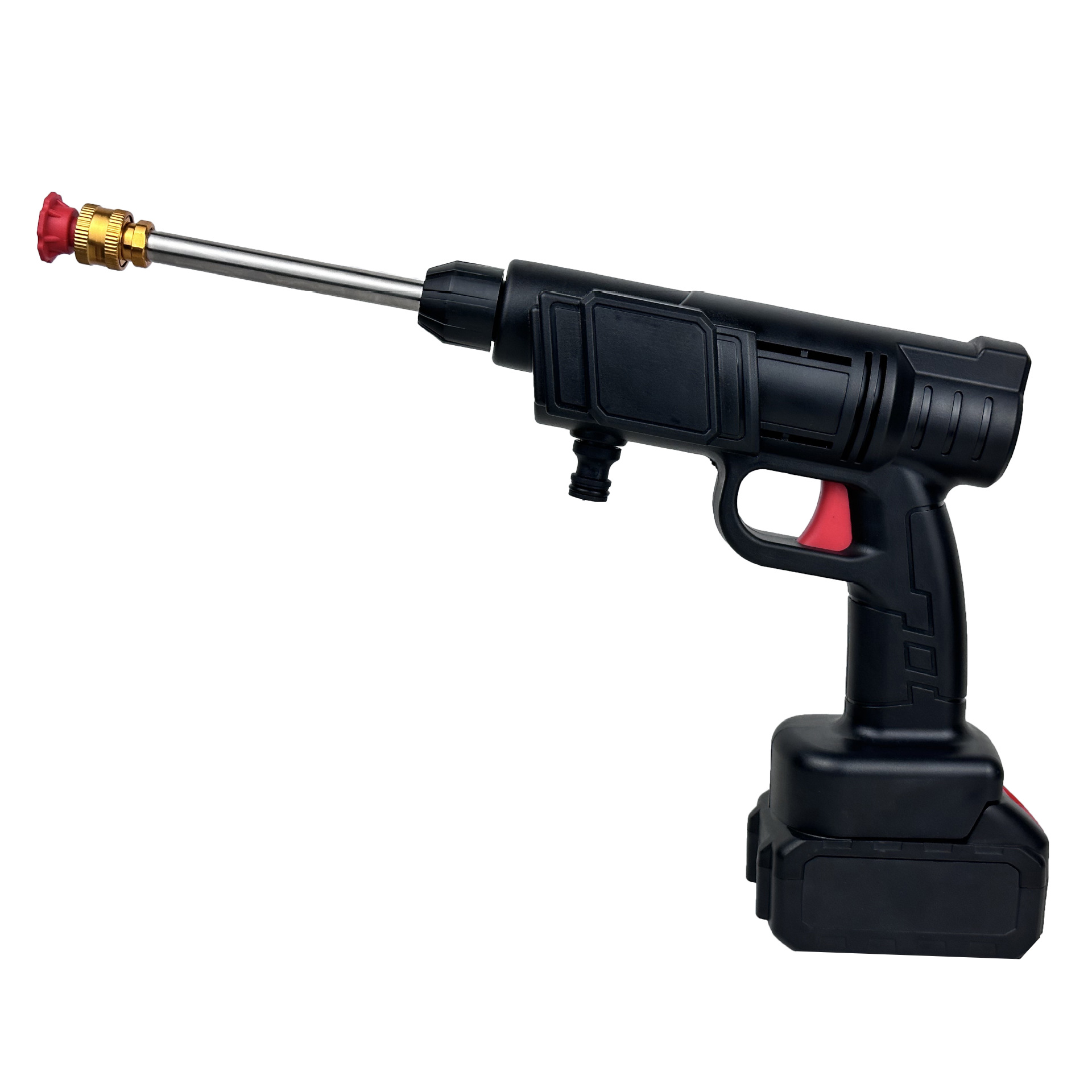 Wireless high-pressure car washer water gun for cars and home use, electric rechargeable high-power water pump car washer gun