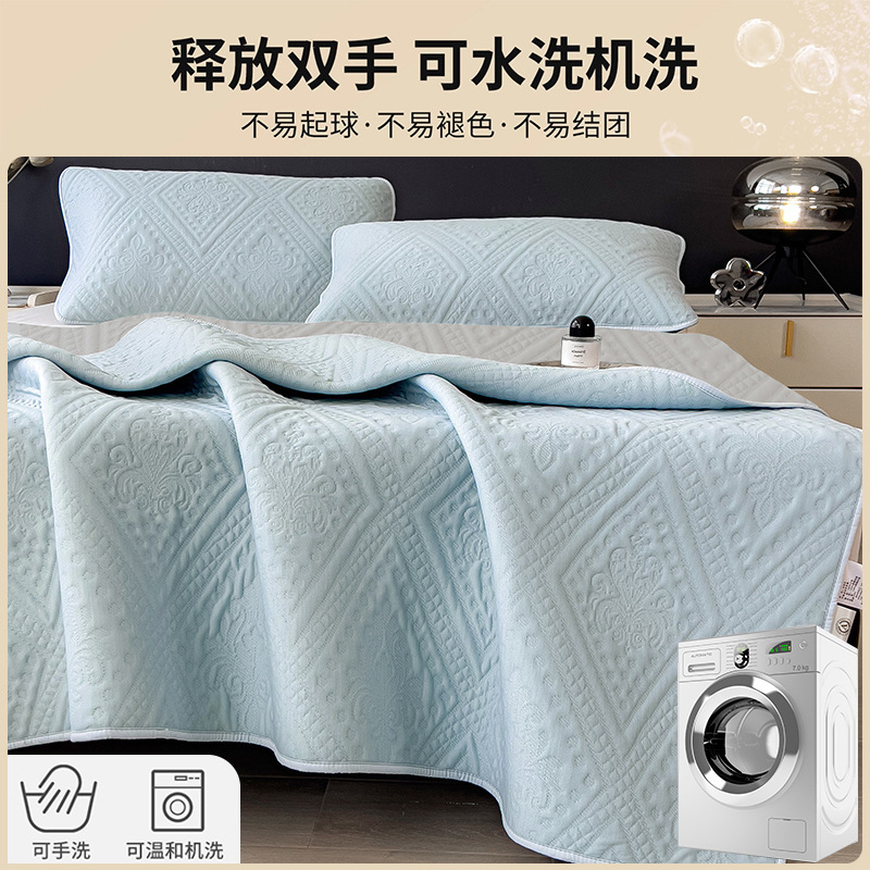 Mattress pad, thin mattress protector, suitable for home use, bedroom, dormitory, student, single mattress, and rental apartments.