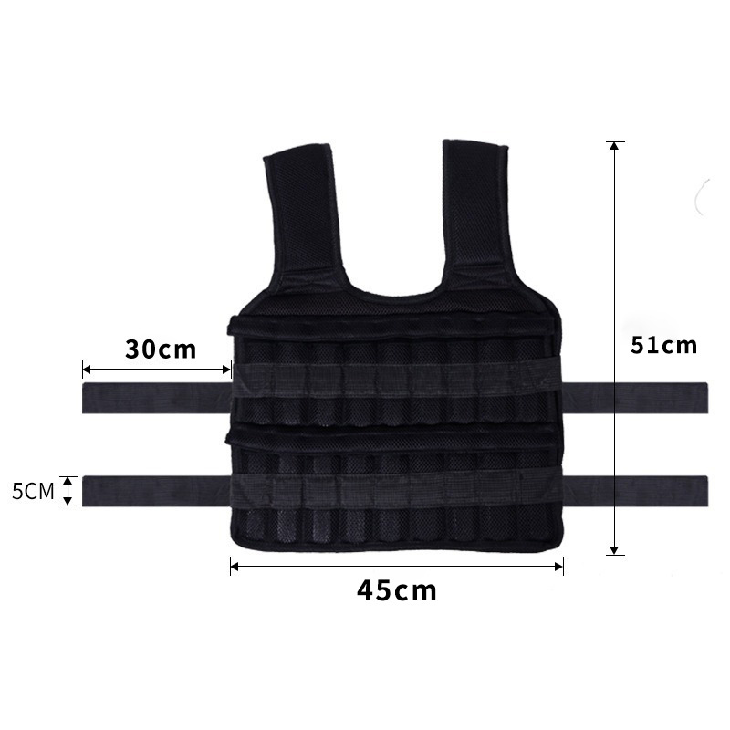 Weighted vest, invisible weighted clothing, steel plate sandbags, tactical training weighted running weighted sandbag