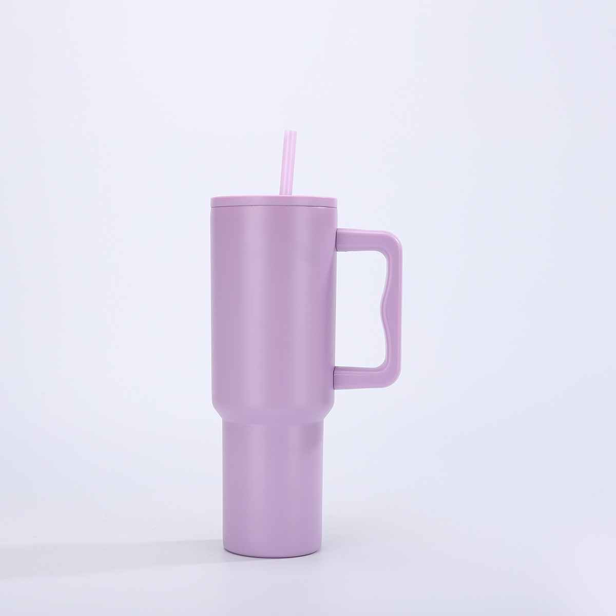Amazon's best-selling 3rd generation 40oz car mug with handle, stainless steel insulated mug, portable outdoor straw mug.