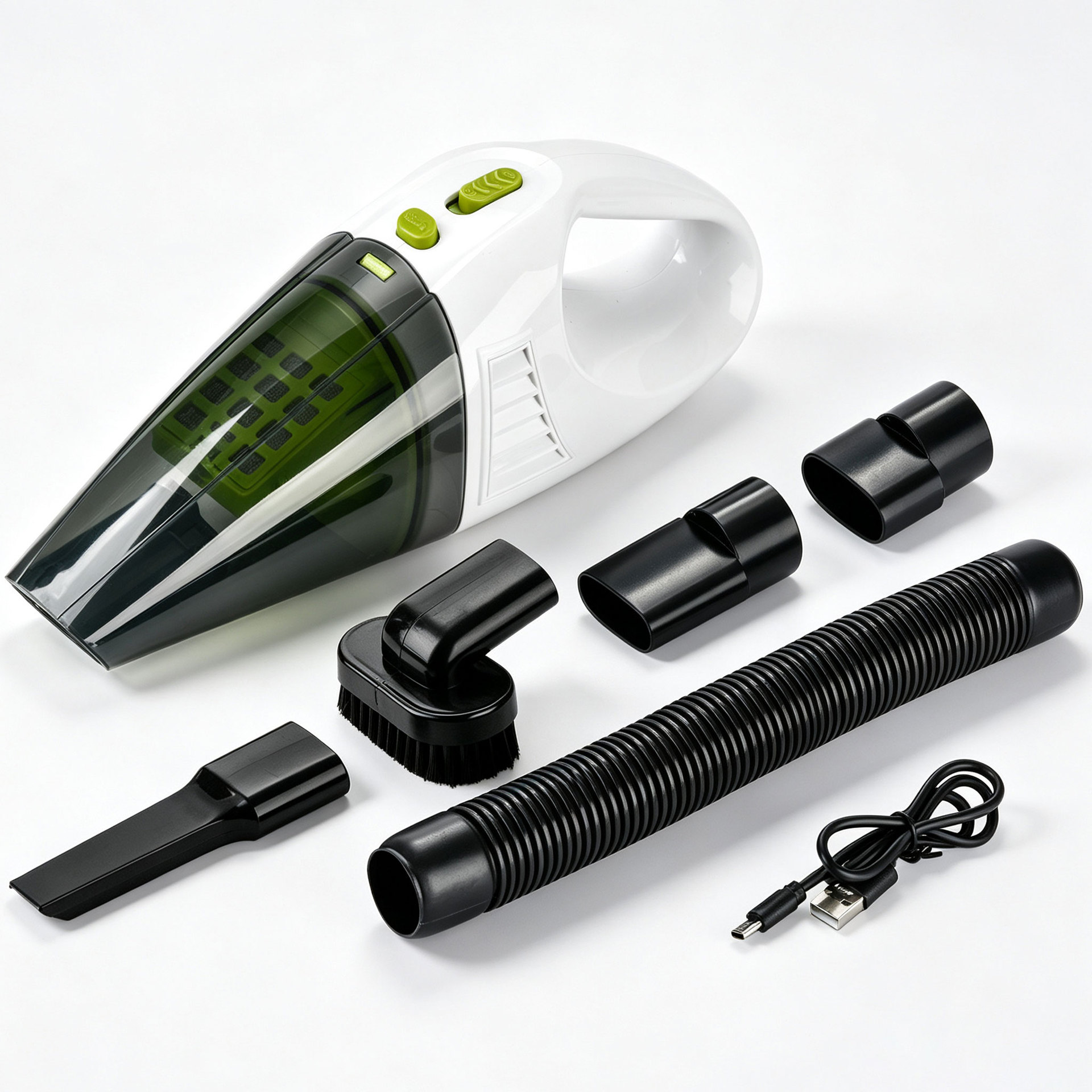 Cross-border wireless portable handheld car vacuum cleaner, dry and wet dual-purpose vacuum cleaner, small mini car vacuum cleaner