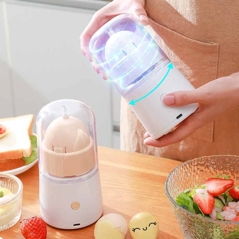 Egg-shaking magic tool - Electric fully automatic golden egg shaker, egg-shaking and smashing machine, egg mixing and shaking magic tool, egg homogenizer