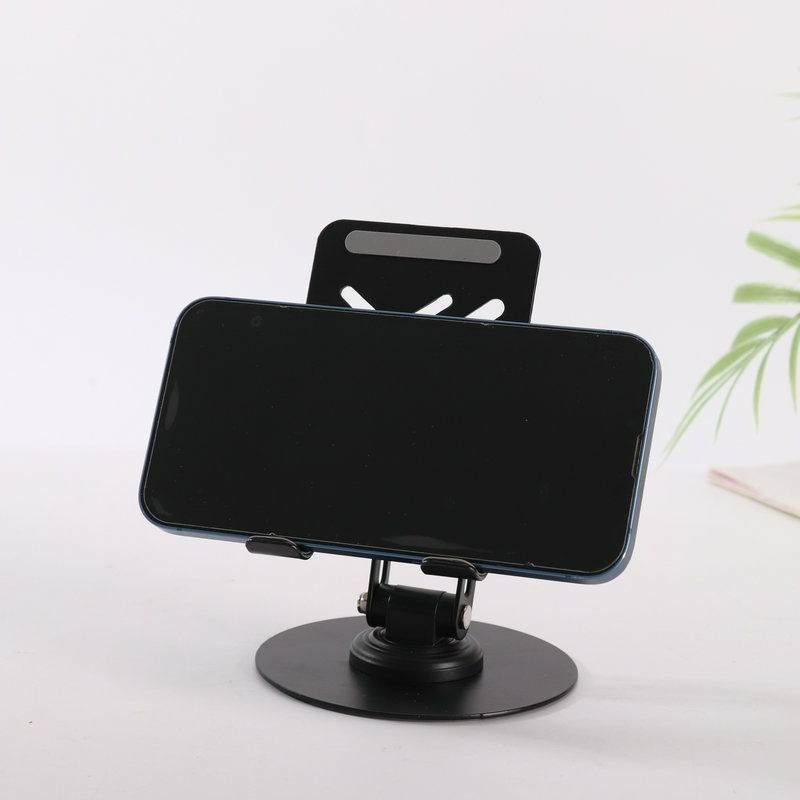 Phone stand, desktop tablet folding lazy stand, carbon steel multi-functional rotating stand, lifting, factory direct shipping.