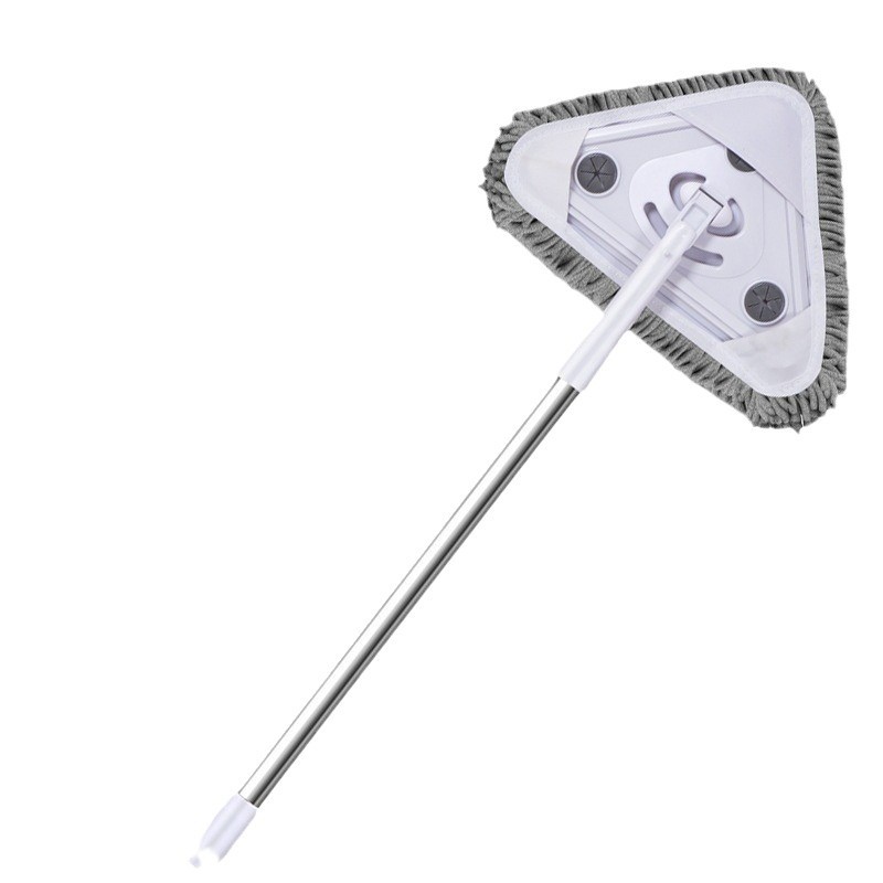 The new household triangular mop is a perfect tool for cleaning glass, ceilings, cabinets, walls and walls. It can clean everything in one go