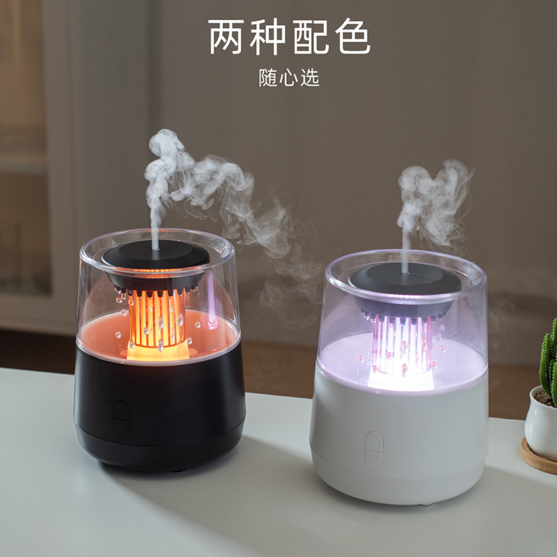 Cross-border new raindrop aroma diffuser, humidifier, household large-capacity desktop automatic fragrance sprayer, essential oil diffuser